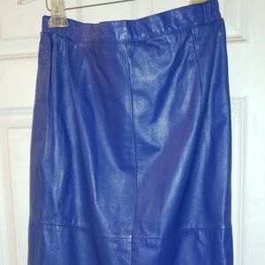 Leather Skirt
